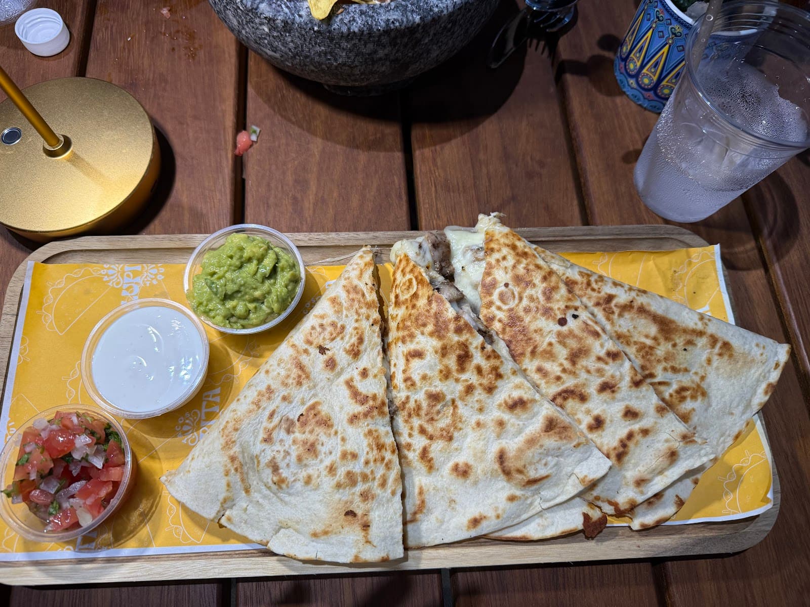 Quesadillas at Lupita Tacos y Tequila